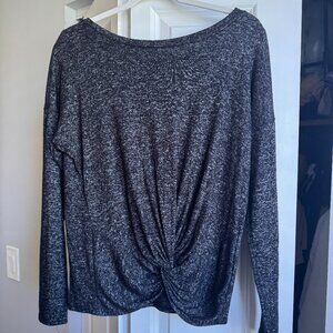 Medium Grey Long Sleeve comfy top